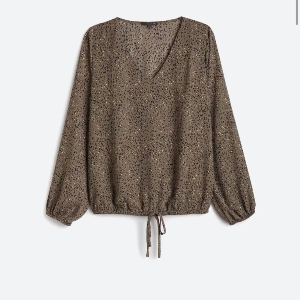West Kei elastic bottom blouse.  Size medium
